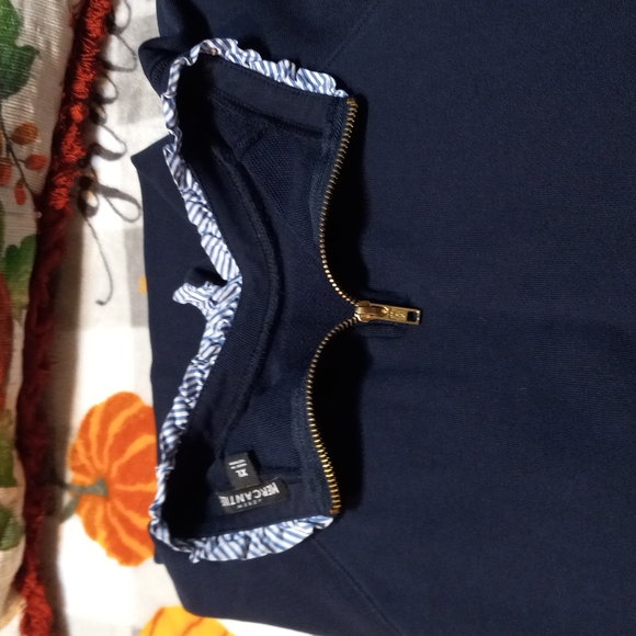 J Crew Merchantile Women XL Navy Top - Picture 4 of 8